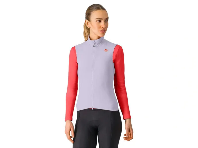 Balfes Bikes Castelli Espresso Women's Vest in Purple Mist/Deep Purple | Free postage over £30, £10 off first order, price match & 0% finance.