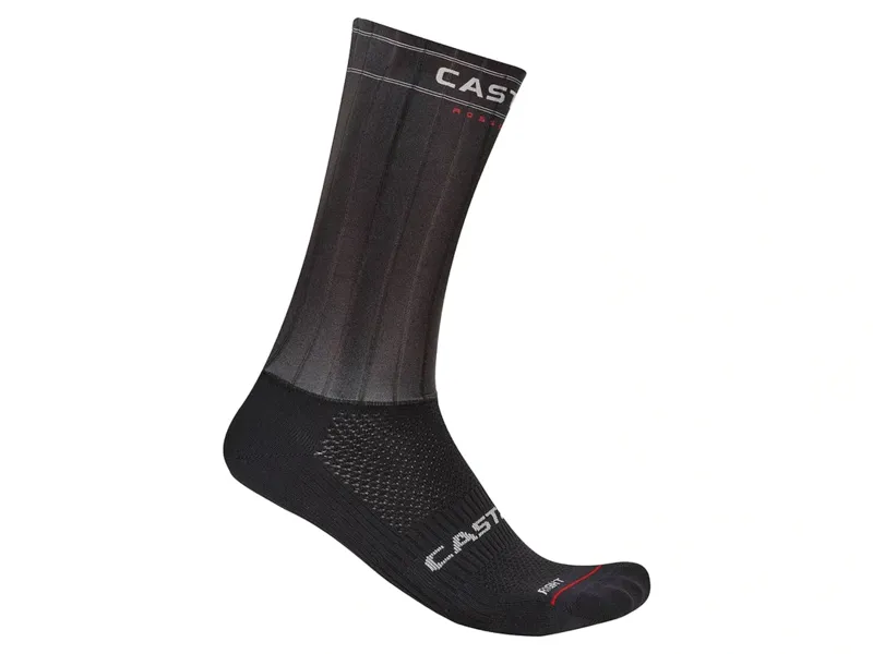 Castelli Fast Feet 4 Sock in Black