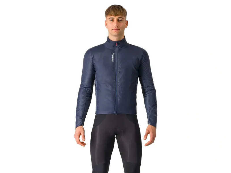 Castelli Fly Direct Jacket in Twilight Blue/Silver Grey