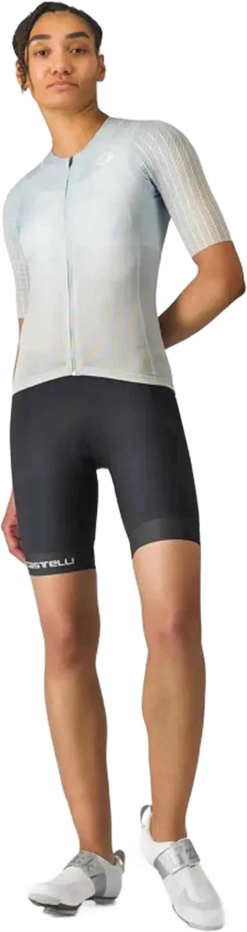 Castelli Free Speed 3 Women's Race Top in Winter Sky/Silver Moon