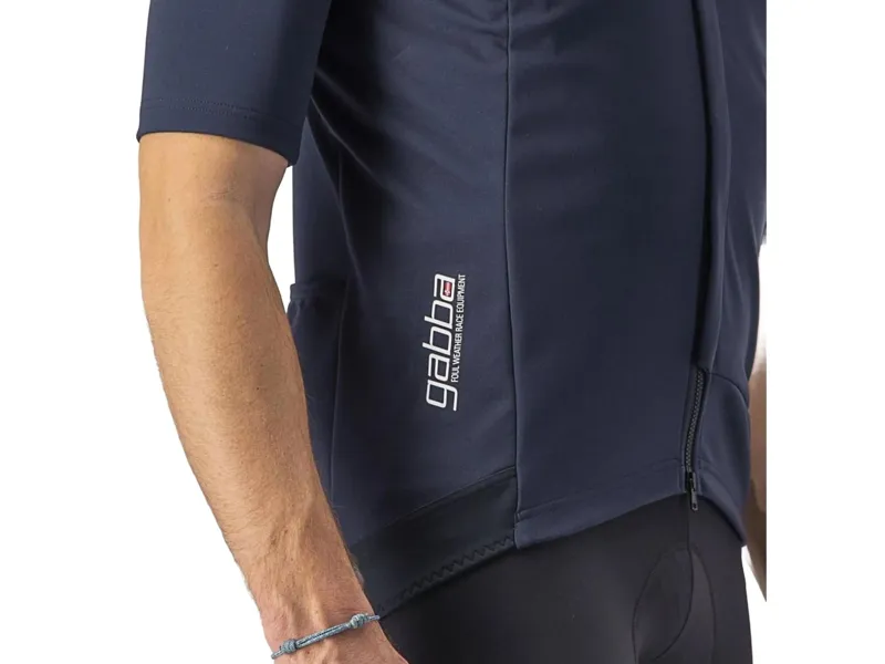 Castelli Gabba RoS 2 Short Sleeve Jersey in Belgian Blue/Silver Grey-3