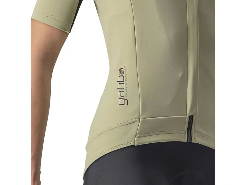 Castelli Gabba RoS 2 Short Sleeve Women's Jersey in Green Tea/Chalk-3