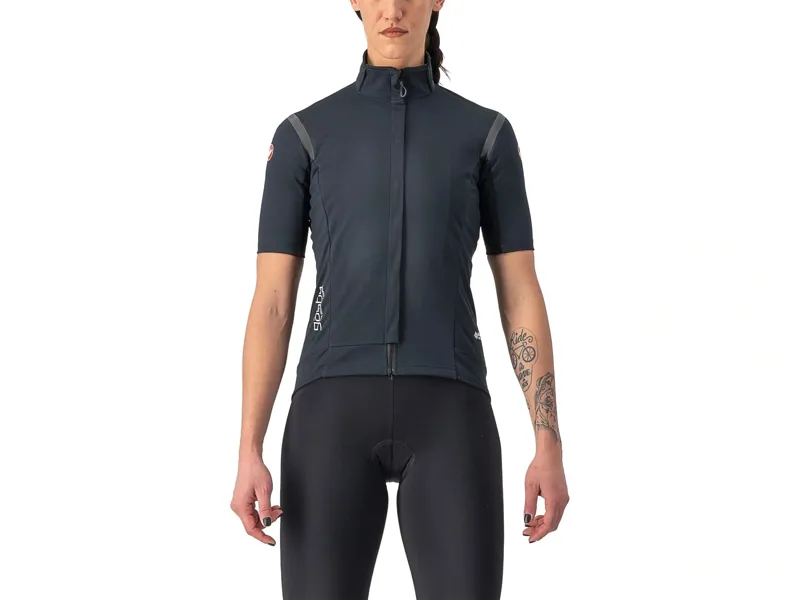 Castelli Gabba RoS 2 Short Sleeve Women's Jersey in Light Black/Black