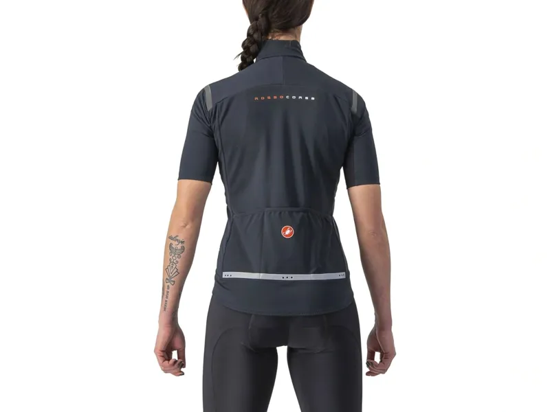 Castelli Gabba RoS 2 Short Sleeve Women's Jersey in Light Black/Black-1
