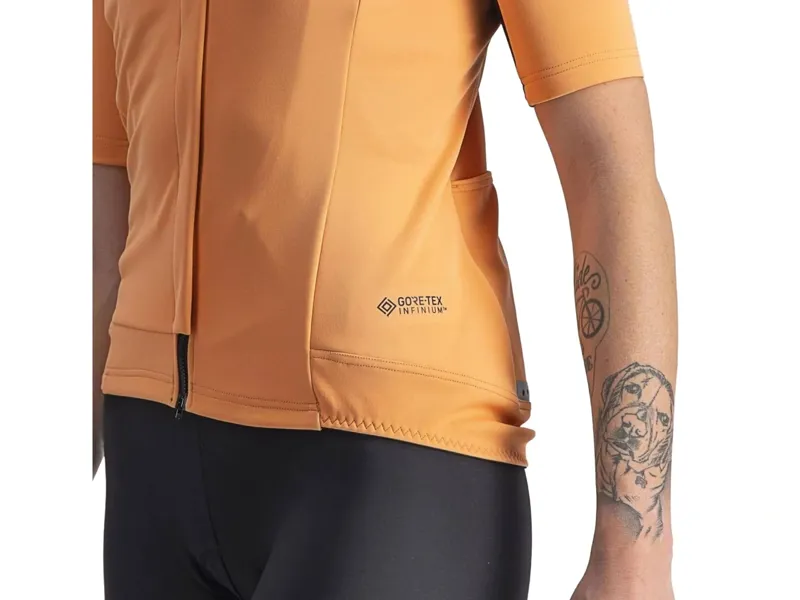 Castelli Gabba RoS 2 Short Sleeve Women's Jersey in Melon/MilitaryGreen-4