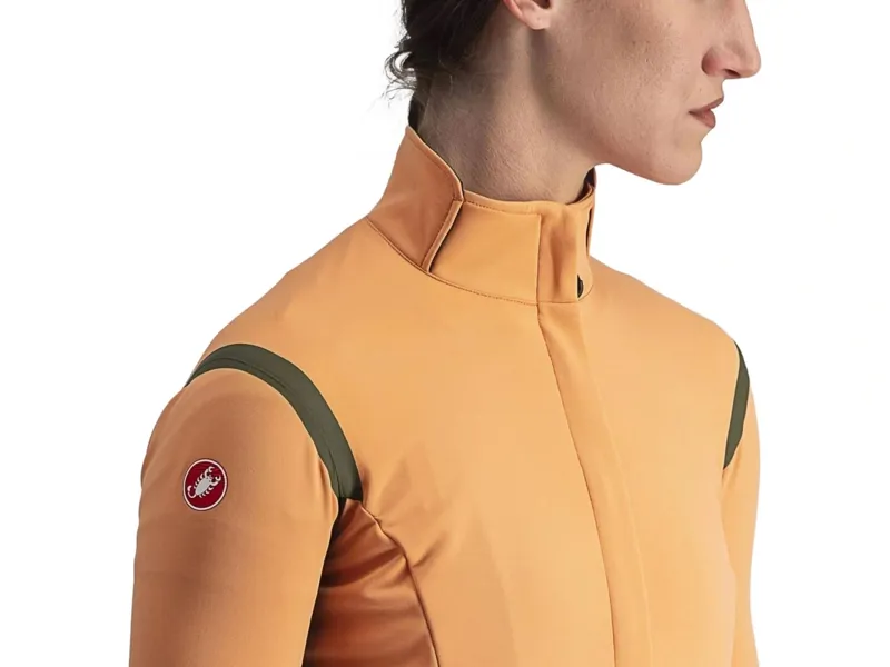 Castelli Gabba RoS 2 Short Sleeve Women's Jersey in Melon/MilitaryGreen-5