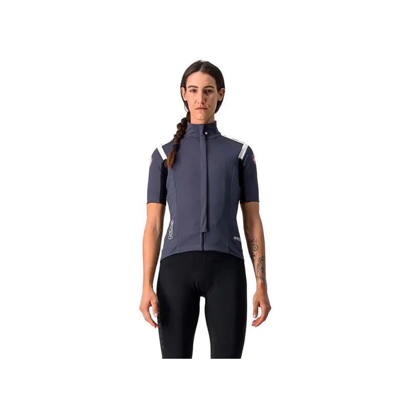 Balfes Bikes Castelli Gabba RoS Short Sleeve Women's Jersey in Blue | Free postage over £30, £10 off first order, price match & 0% finance.
