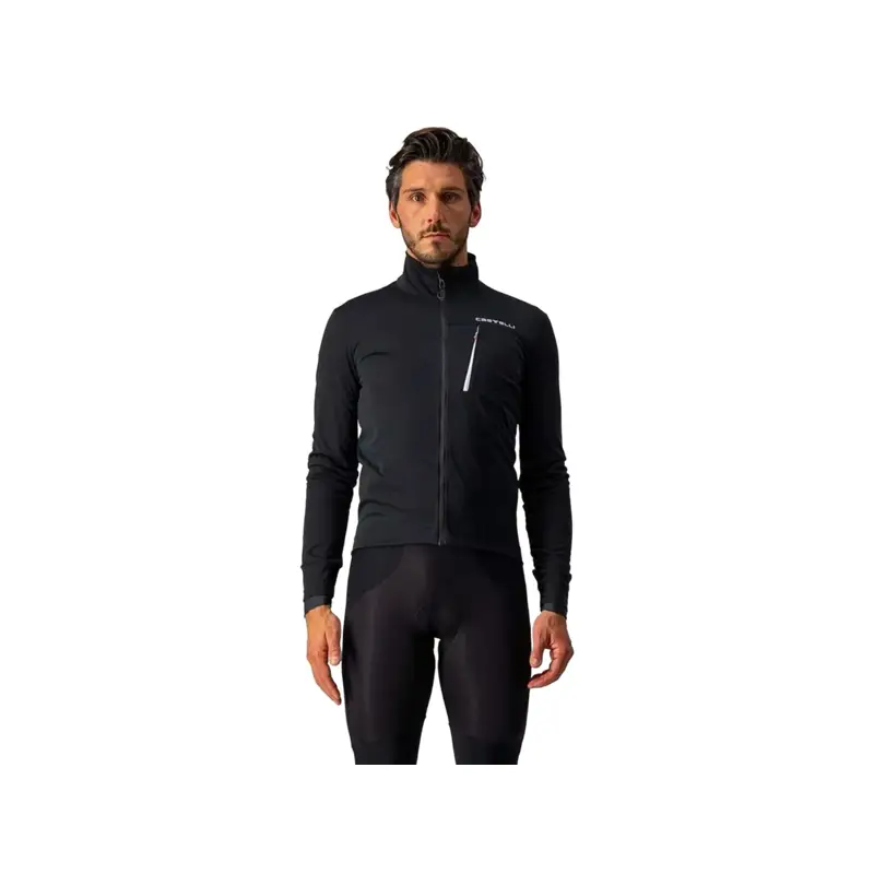 Balfes Bikes Castelli Go Mens Jacket in Black | Free postage over £30, £10 off first order, price match & 0% finance.