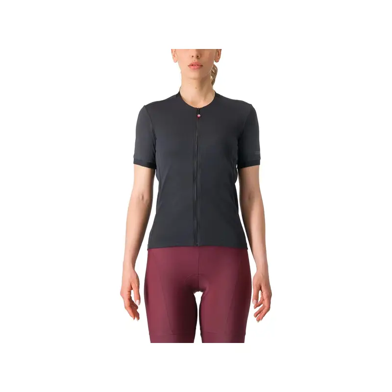 Balfes Bikes Castelli Libera Women's Short Sleeve Jersey in Light Black | Free postage over £30, £10 off first order, price match & 0% finance.