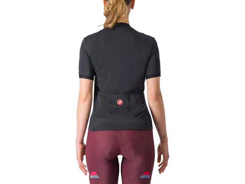 Castelli Libera Women's Short Sleeve Jersey in Light Black-1