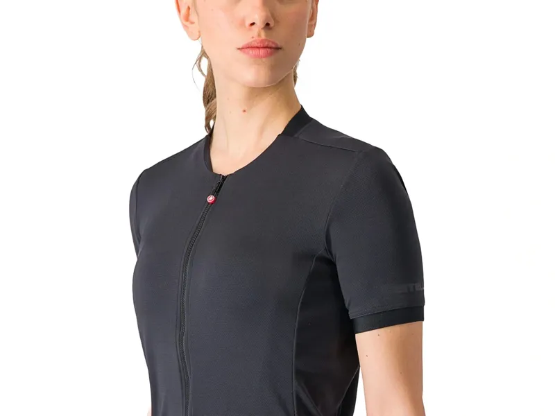 Castelli Libera Women's Short Sleeve Jersey in Light Black-3