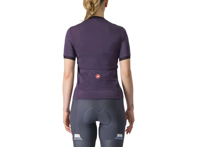 Castelli Libera Women's Short Sleeve Jersey in Night Shade-1