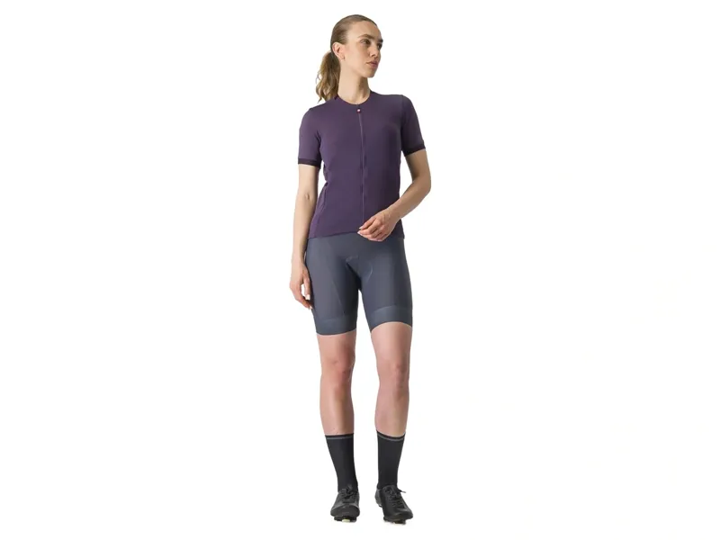 Castelli Libera Women's Short Sleeve Jersey in Night Shade-4