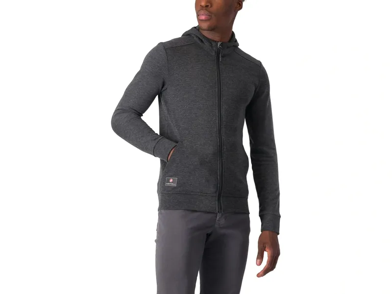 Balfes Bikes Castelli Milano 2 Full Zip Fleece in Dark Grey | Free postage over £30, £10 off first order, price match & 0% finance.