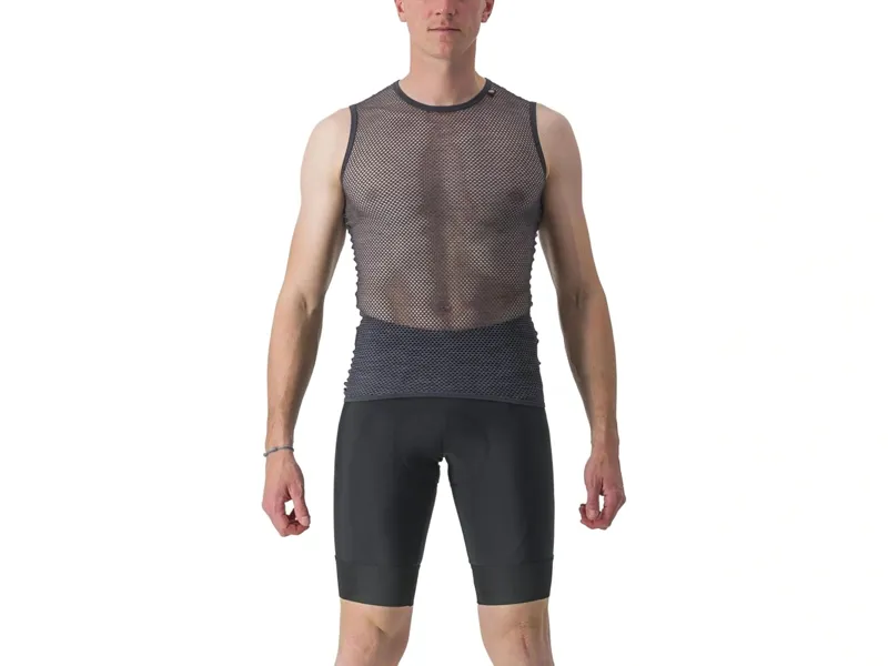 Castelli Miracolo Wool Sleeveless Base Layer in Grey-2