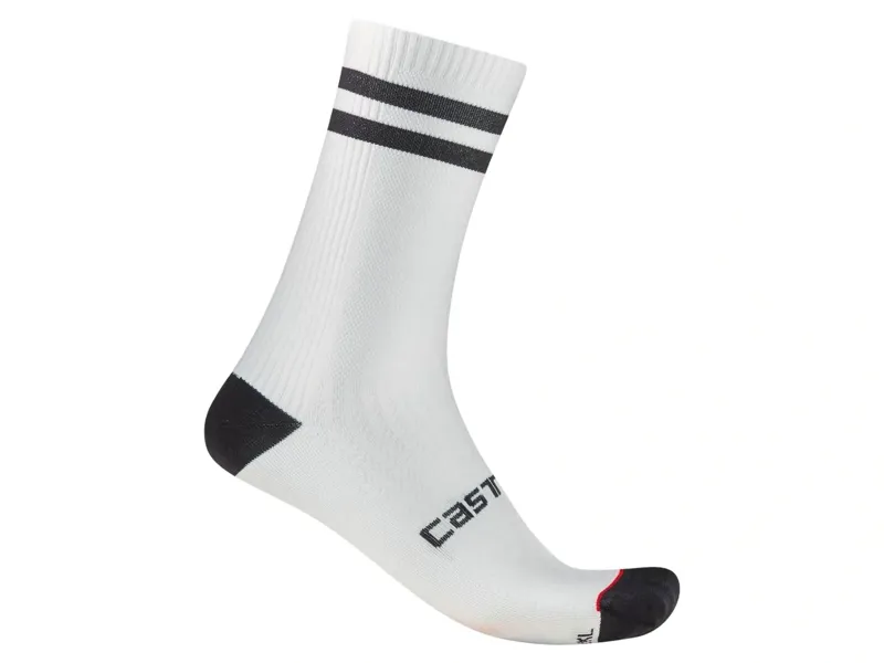 Castelli Originale 18 Socks in White/Black