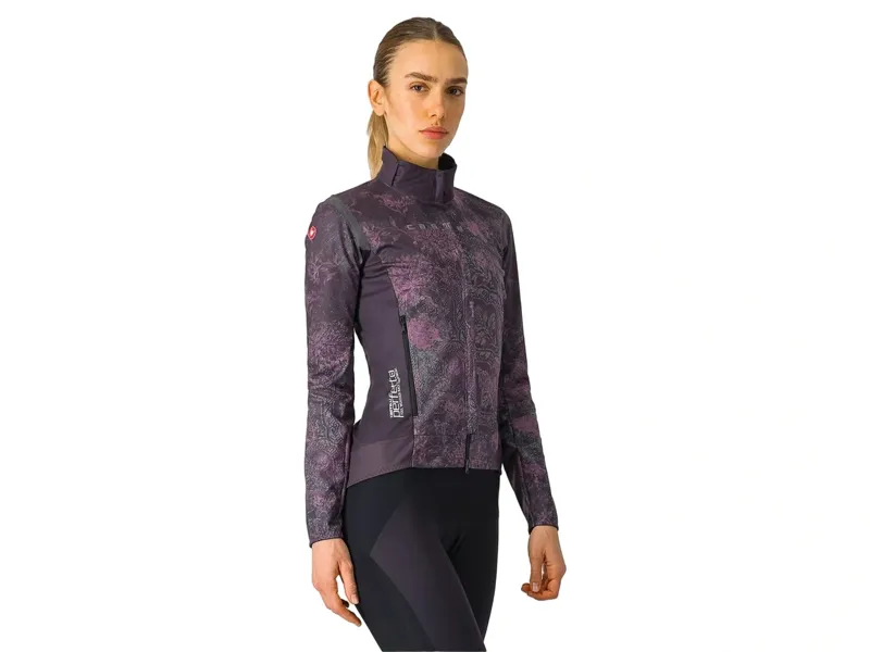 Balfes Bikes Castelli Perfetto Ltd RoS 2 Women's Jacket in Multicolour Violet | Free postage over £30, £10 off first order, price match & 0% finance.