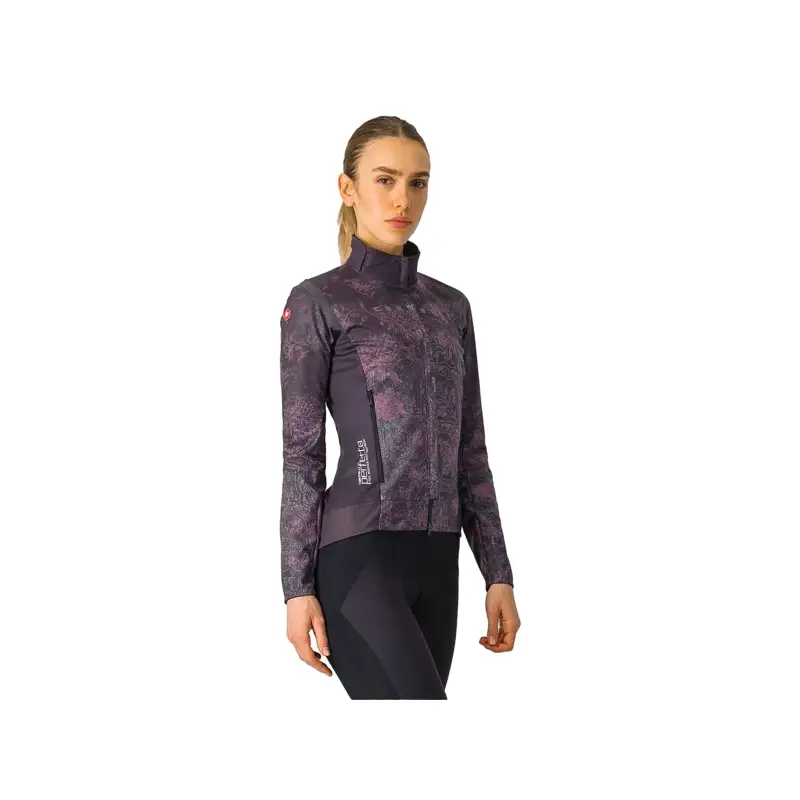 Balfes Bikes Castelli Perfetto Ltd RoS 2 Women's Jacket in Multicolour Violet | Free postage over £30, £10 off first order, price match & 0% finance.