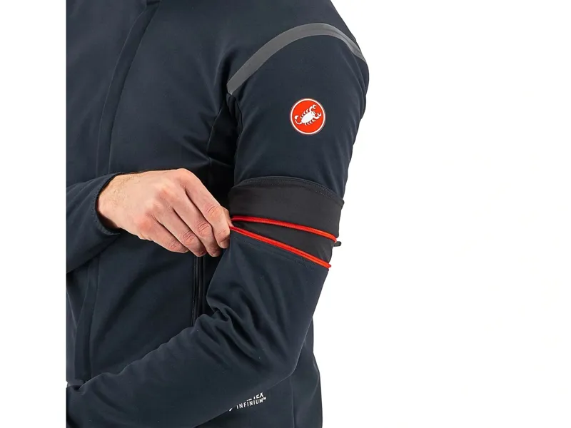 Castelli Perfetto RoS 2 Convertible Jacket in Light Black/Black Reflex-1