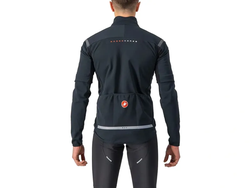 Castelli Perfetto RoS 2 Convertible Jacket in Light Black/Black Reflex-3