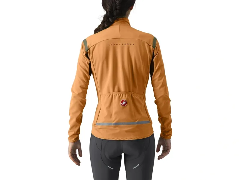 Castelli Perfetto RoS 2 Women's Jacket in Melon/Military Green-1