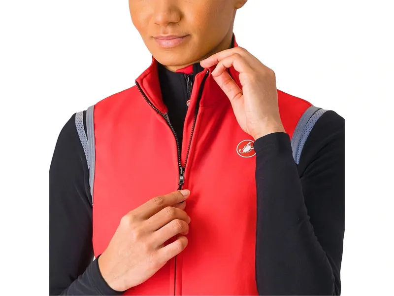 Castelli Perfetto RoS 2 Women's Vest in Hibiscus-2