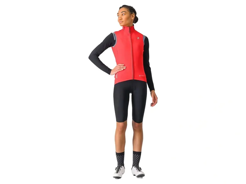 Castelli Perfetto RoS 2 Women's Vest in Hibiscus-6