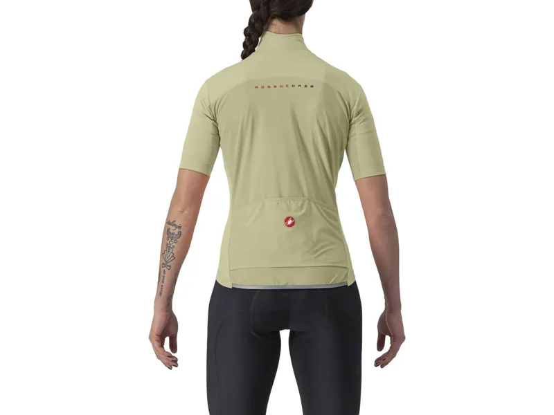 Castelli Perfetto RoS 2 Women's Wind Short Sleeve Jersey in Green Tea-1