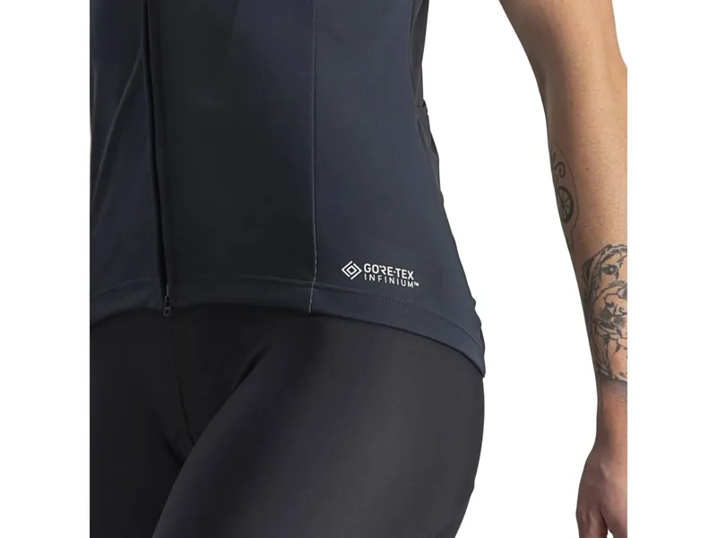 Castelli Perfetto RoS 2 Women's Wind Short Sleeve Jersey in Light Black-4