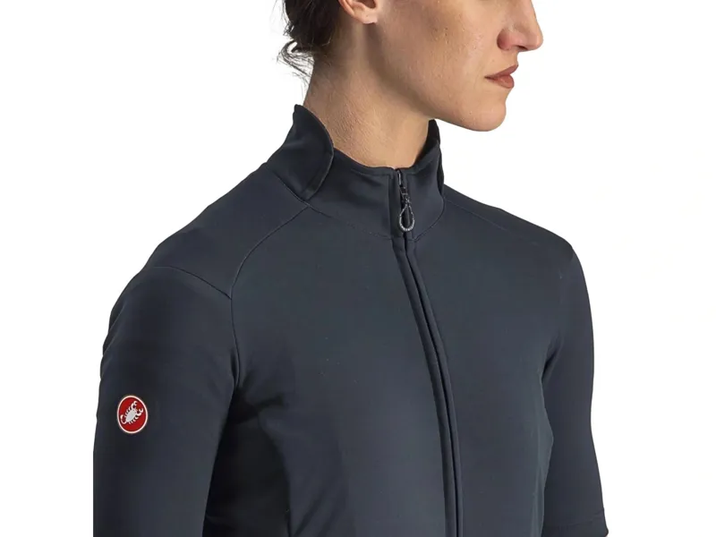 Castelli Perfetto RoS 2 Women's Wind Short Sleeve Jersey in Light Black-6
