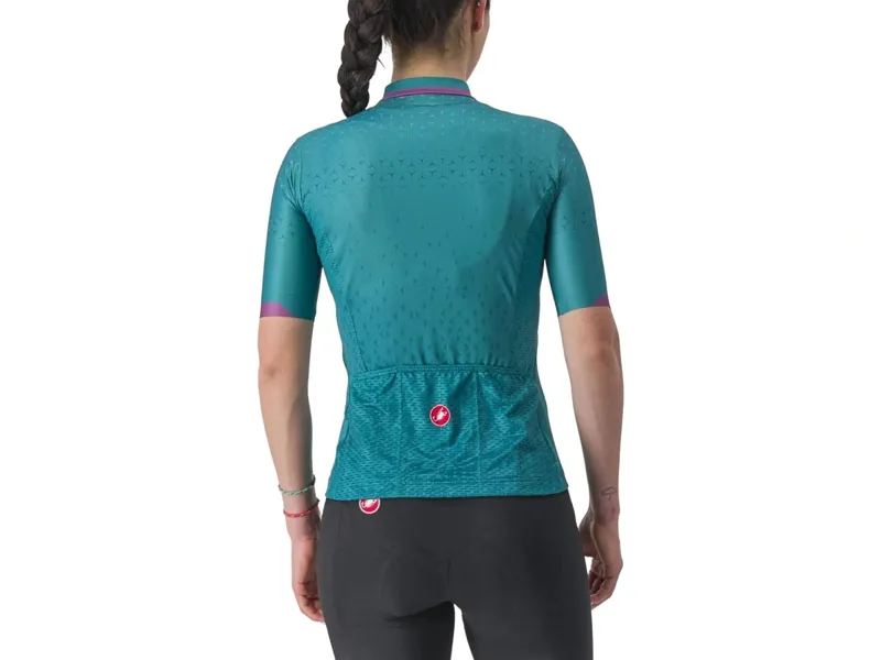Castelli Pezzi Women's Short Sleeve Jersey in Quetzal Green-1
