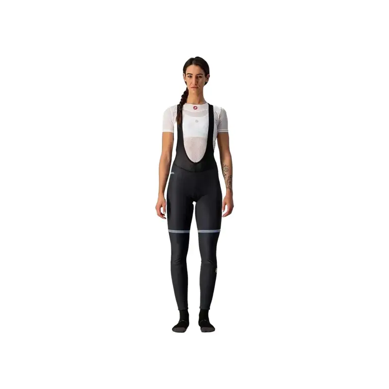 Balfes Bikes Castelli Polare Womens Bib Tights in Black | Free postage over £30, £10 off first order, price match & 0% finance.