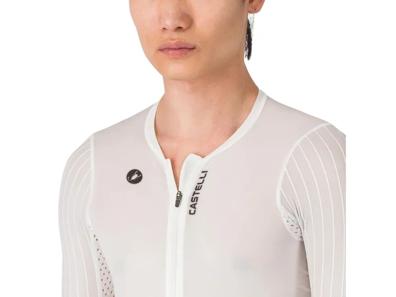 Castelli PR 3 Speed Suit in White/Black-2