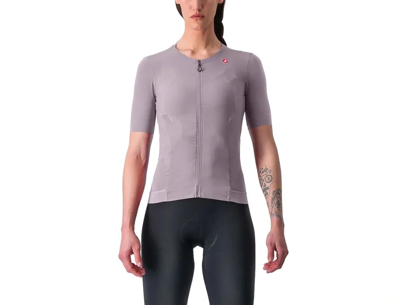 Balfes Bikes Castelli Premio Women's Short Sleeve Jersey in Purple Mist | Free postage over £30, £10 off first order, price match & 0% finance.