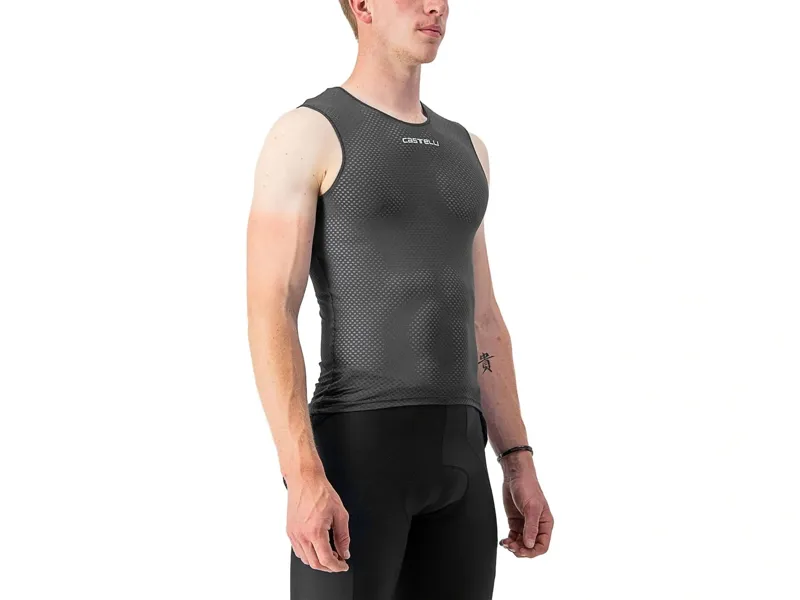 Balfes Bikes Castelli Pro Mesh 2.0 Sleeveless Base Layer in Black | Free postage over £30, £10 off first order, price match & 0% finance.