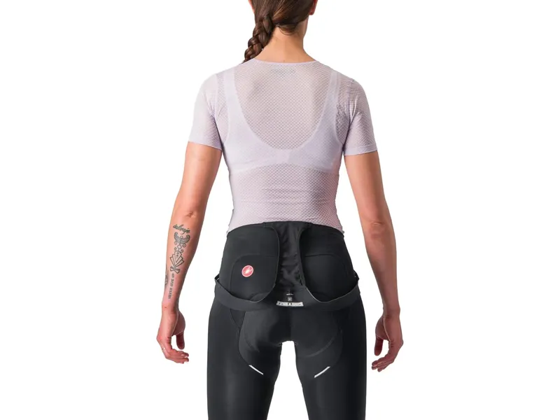 Castelli Pro Mesh Women's Short Sleeve Base Layer in Purple Mist-1