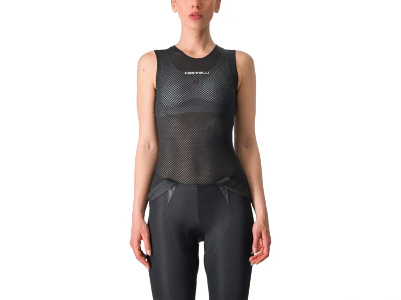 Castelli Pro Mesh Women's Sleeveless Base Layer in Black-2
