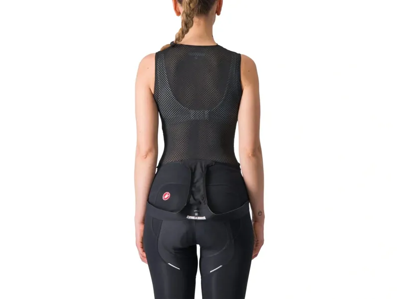 Castelli Pro Mesh Women's Sleeveless Base Layer in Black-4