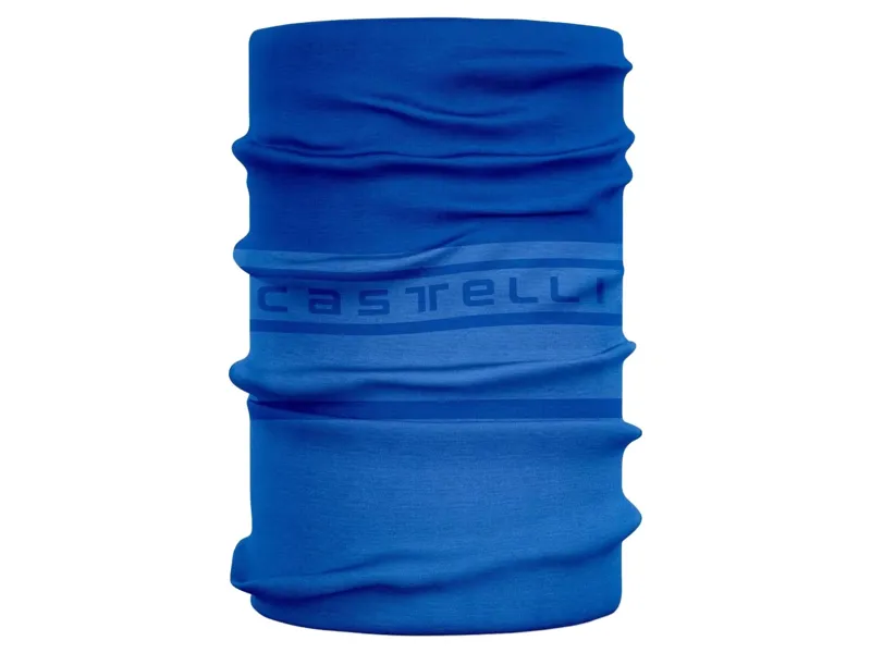 Castelli Pro Thermal Neck Warmer in Azzurro Italia
