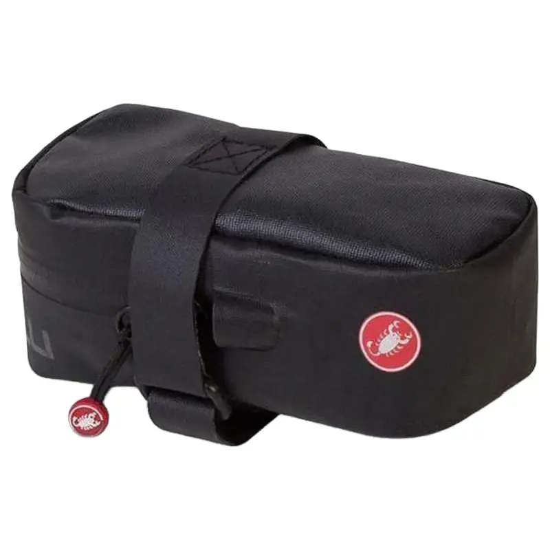 Balfes Bikes Castelli Saddle Bag Mini in Black | Free postage over £30, £10 off first order, price match & 0% finance.