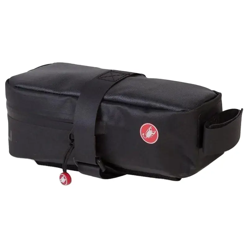 Balfes Bikes Castelli Saddle Bag XL Bag in Black | Free postage over £30, £10 off first order, price match & 0% finance.