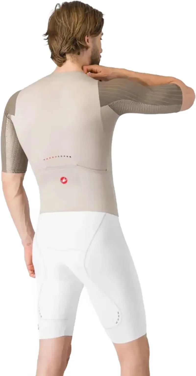 Castelli Sanremo S Speed Suit in Clay/White-2