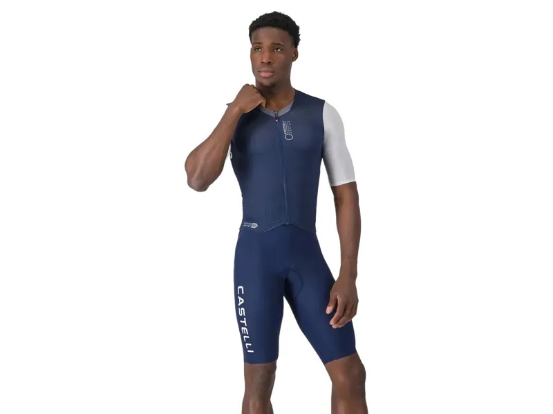 Castelli - Saturday Morning Skinsuit - Belgian Blue/White