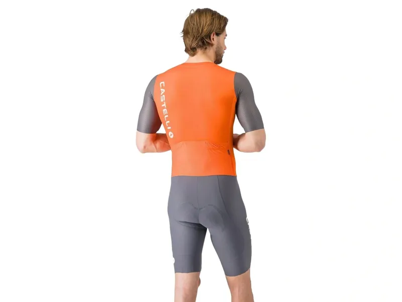 Castelli - Saturday Morning Skinsuit - Brilliant Orange/Vivd Orange/S-1
