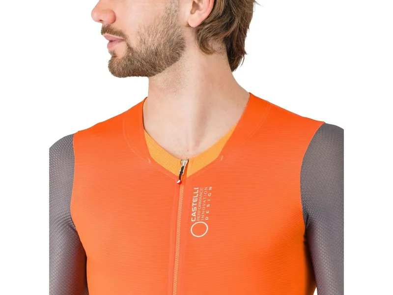 Castelli - Saturday Morning Skinsuit - Brilliant Orange/Vivd Orange/S-2