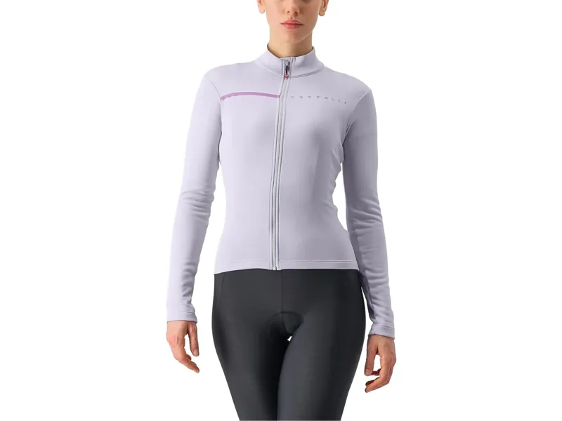 Balfes Bikes Castelli Sinergia 2 Women's Long Sleeve Jersey in Purple Mist/Purple Dew | Free postage over £30, £10 off first order, price match & 0% finance.