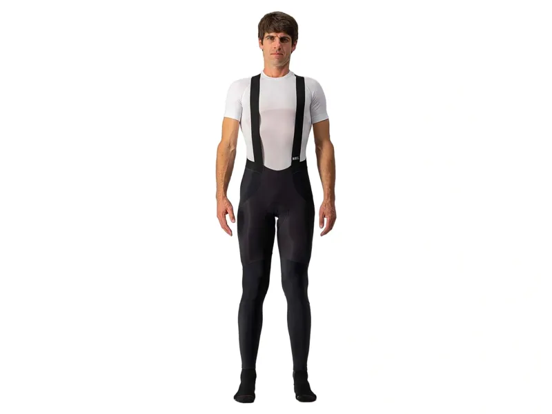 Castelli Sorpasso Ros Bibtight in Black -1