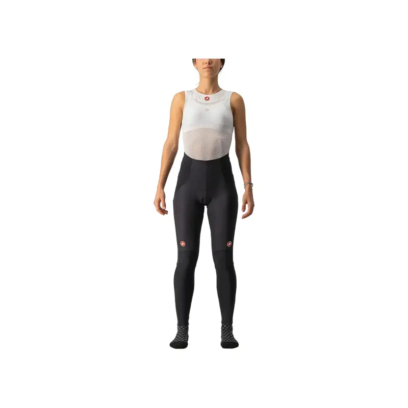 Balfes Bikes Castelli Sorpasso RoS Women's Tights in Black | Free postage over £30, £10 off first order, price match & 0% finance.