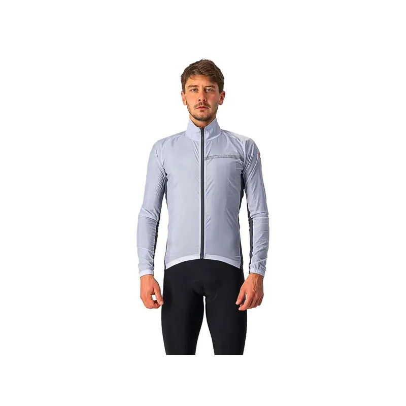 Balfes Bikes Castelli Squadra Stretch Jacket in Grey | Free postage over £30, £10 off first order, price match & 0% finance.