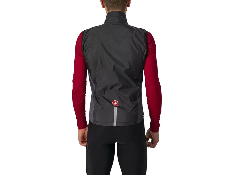 Castelli Squadra Stretch Vest in Electric Lime/Dark Grey-1